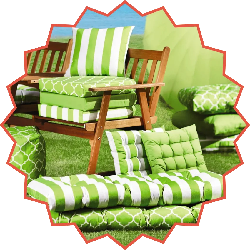 outdoor patio chairs with cushions Abu Dhabi