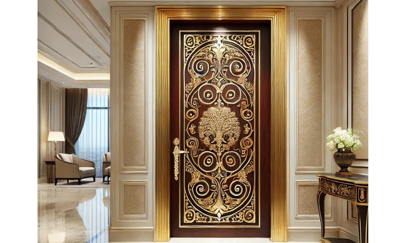 custom wooden doors Dubai