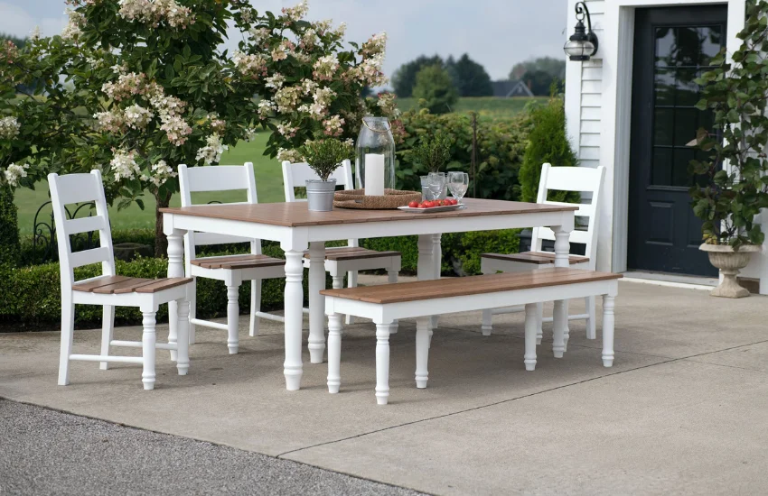 Table and Chair Outdoor Patio