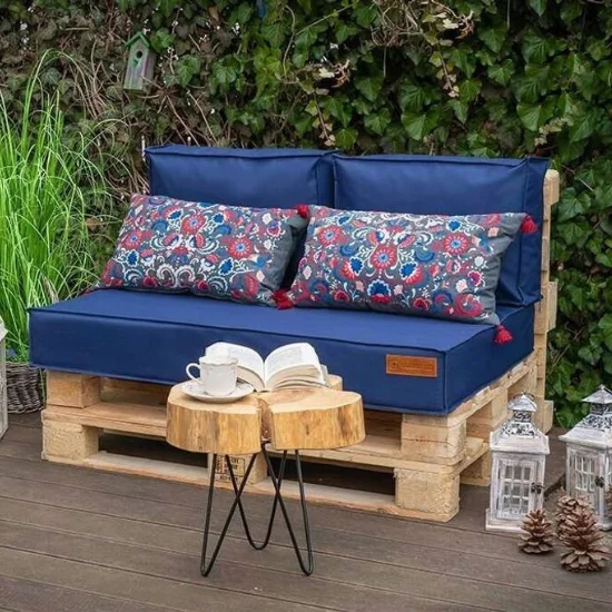 Thick and comfy pallet cushions