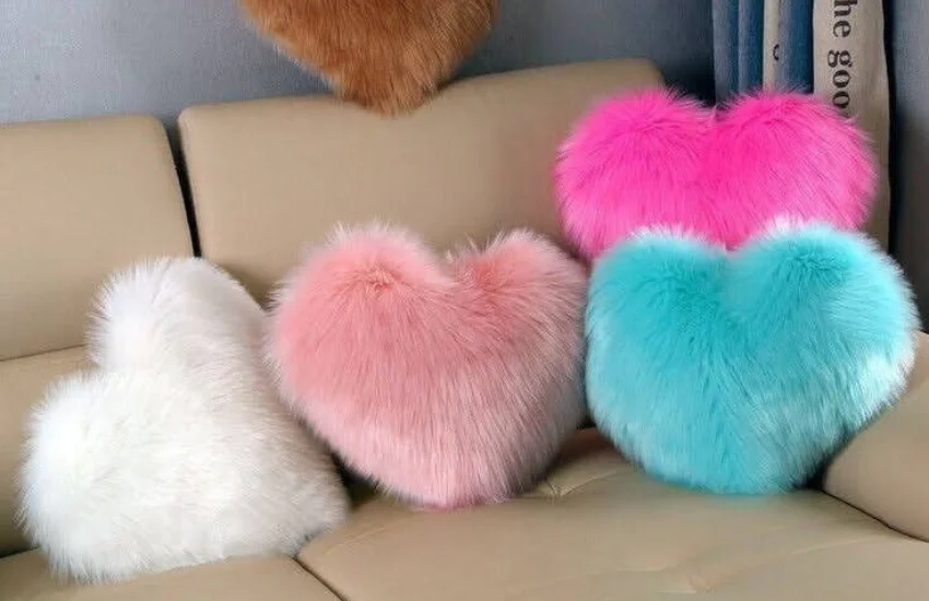 Cute Heart Shaped Pillow Dubai