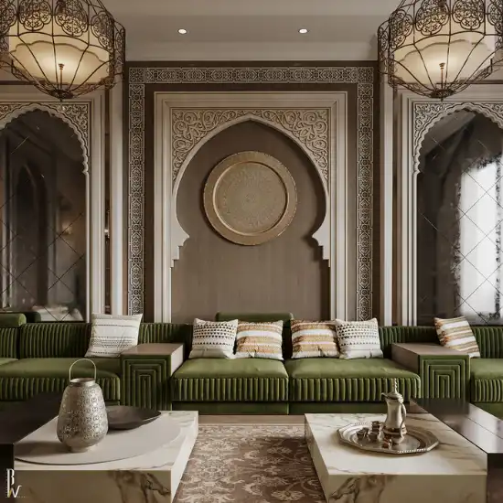 Arabic majlis furniture Dubai for traditional interiors